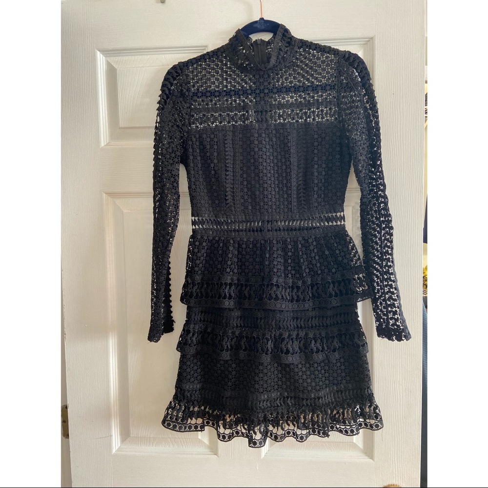 High Neck Mini Dress